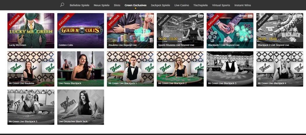 Mr Green Online Casino Erfahrungen